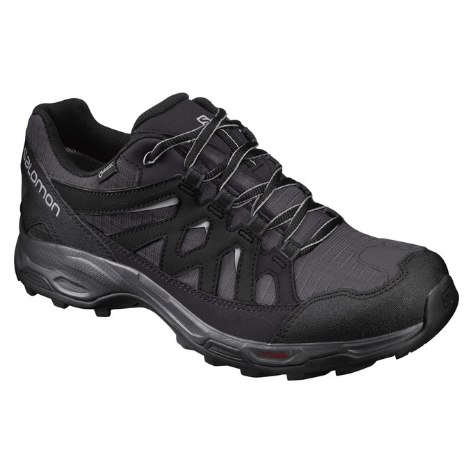 Salomon Singapore Mens Hiking Shoes - EFFECT GTX® Black | 68253-CNMA